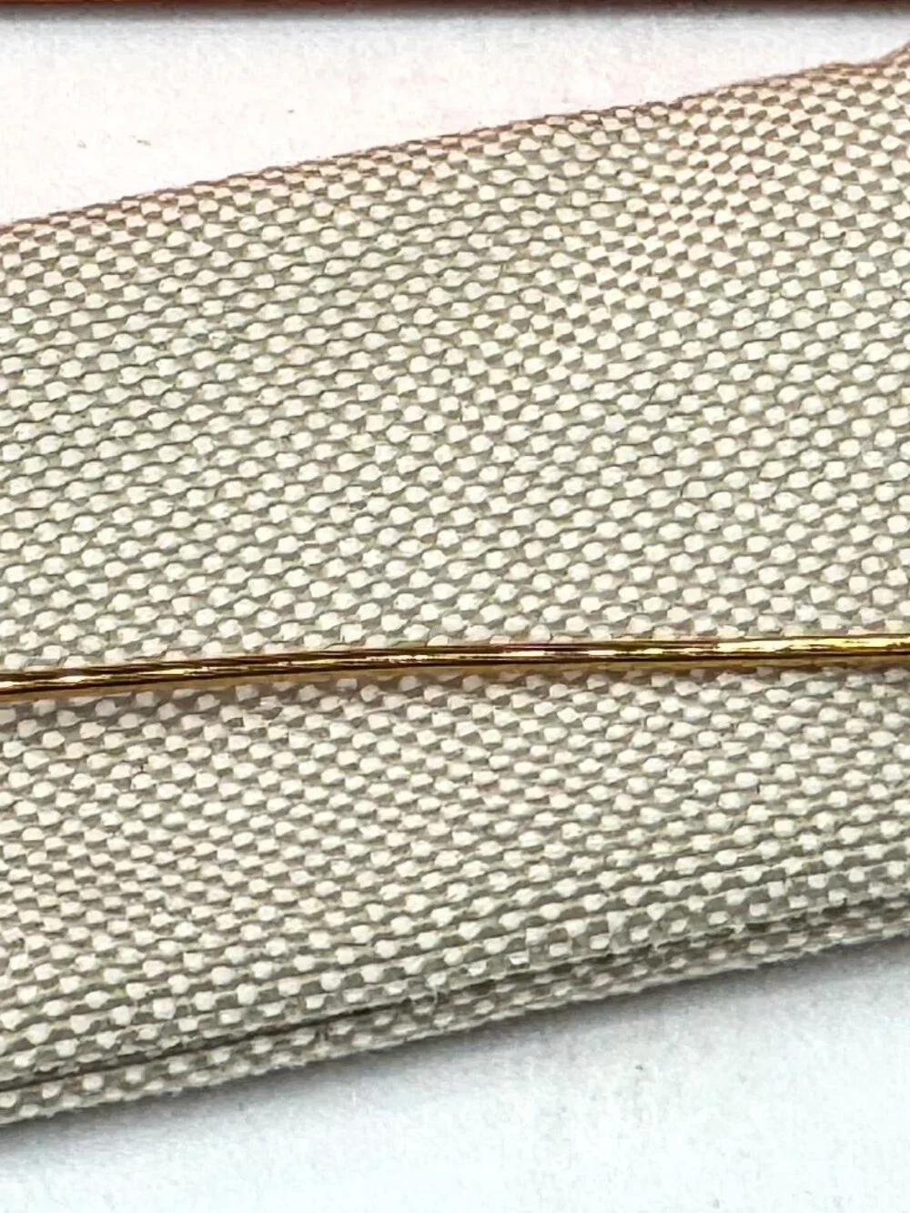 Vintage Hermès Paris Sellier Gold-Tone Stick Pin Bijouterie Fantaisie GS865